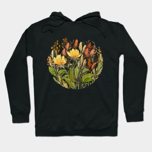 Fall flowers Hoodie